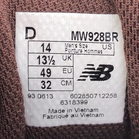 New Balance 928 Walking Shoes 14D - Picture 8 of 12